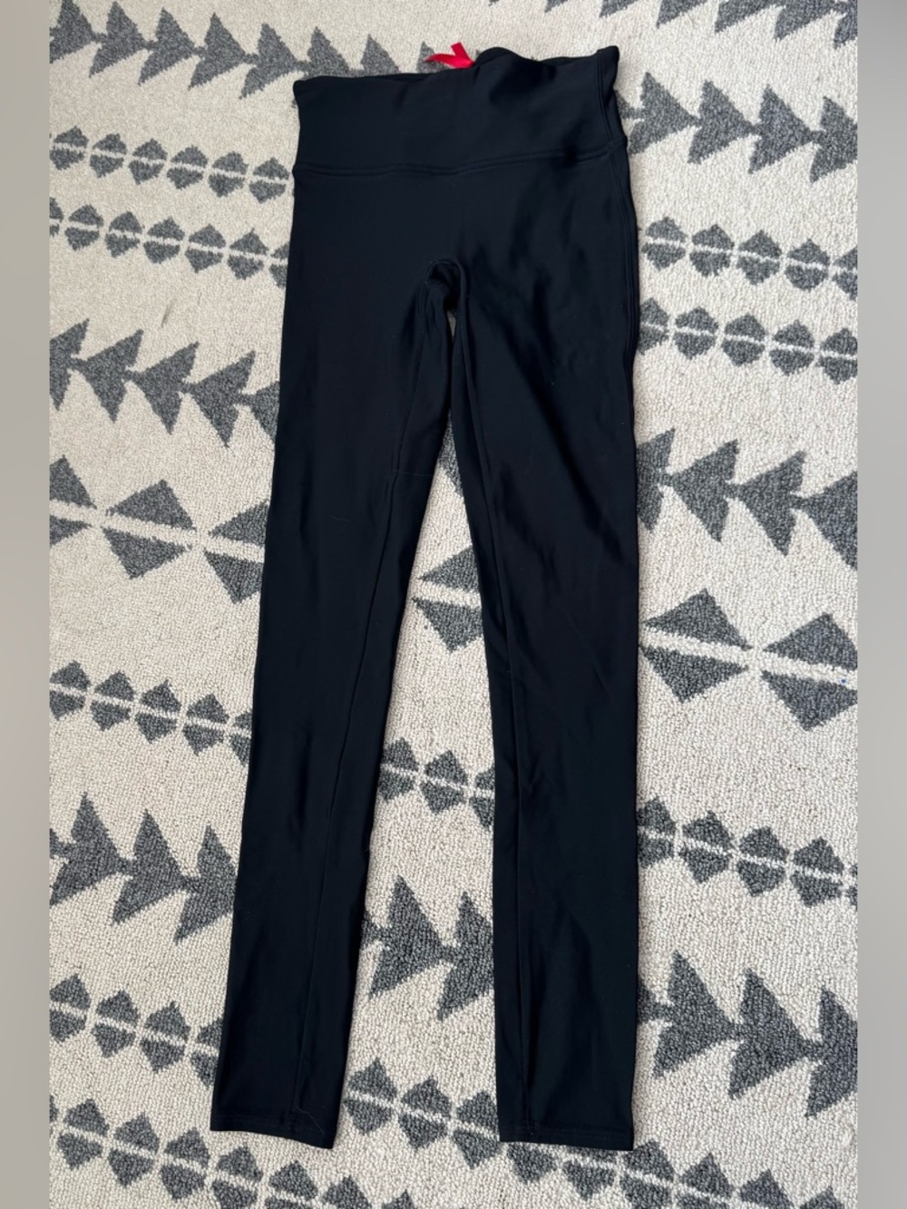 Spanx solid black leggings.